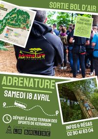 Affiche de l'évènement Sortie Adrénature