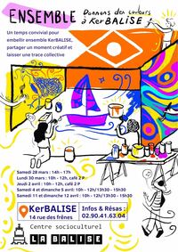 Affiche de l'évènement Donnons des couleurs à KerBALISE