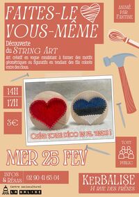 Affiche de l'évènement Faites-le vous-même - String art