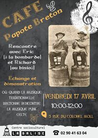 Affiche de l'évènement Café papote breton